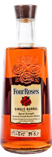Four Roses Kentucky Straight Bourbon Whiskey 20 Year Old, OBSV, 39-3J, Visitor Center Exclusive 750ml
